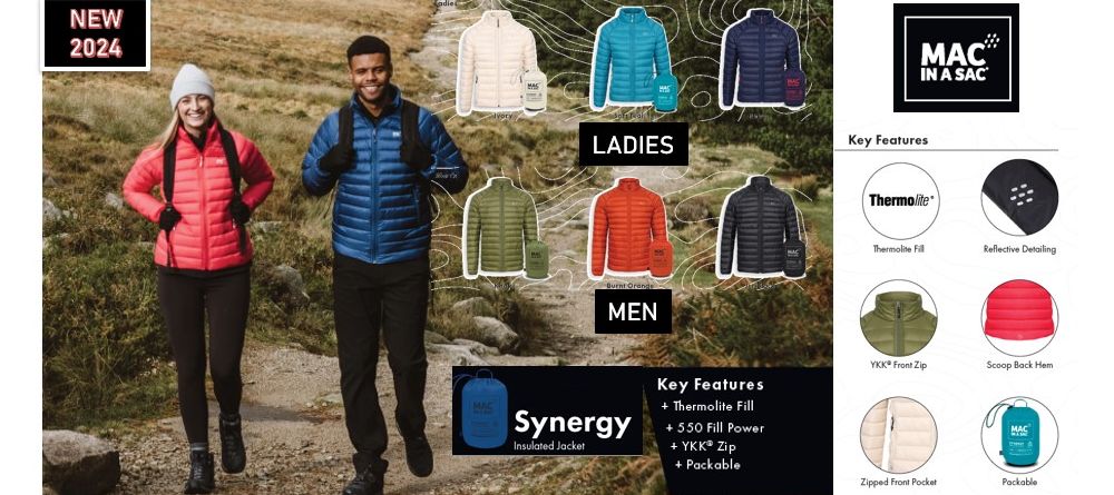 SYNERGY JACKET - MAC IN A SAC