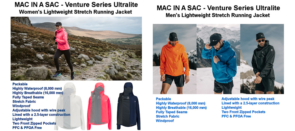 VENTURE SERIES ULTRALITE JACKET - MAC IN A SAC