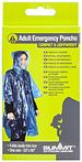 Emergency poncho PVC One size for adults