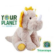 ECO plush TRICERATOPS 