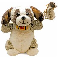 Plush backpack St. Bernard 