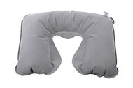 Neck pillow inflatable grey