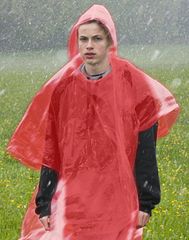 Festival / Emergency poncho red