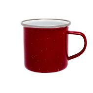 Enamel mug red