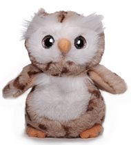 Plush owl "Gilbi" 15cm 