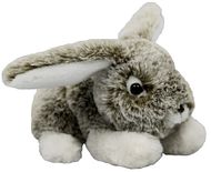 Plush rabbit "SCHMUSI" lying down  