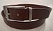 Belt made of cowhide Piave Silver adjustable buckle