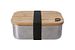 Lunchbox 'Bamboo' Edelstahl  0,8 L