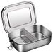 Lunch box 'Deluxe' Stainless steel 0.8L