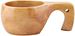 Tasse 'Kuksa' Gummibaumholz 200 ml