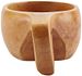 Tasse 'Kuksa' Gummibaumholz 200 ml