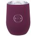 rubberised tumbler. 350ML Berry