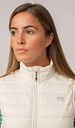 Down Gilet Women ALPINE RDS 90%Down,10%Feather