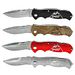 8 X Assorted folding knives 4 x 2 colors assorted